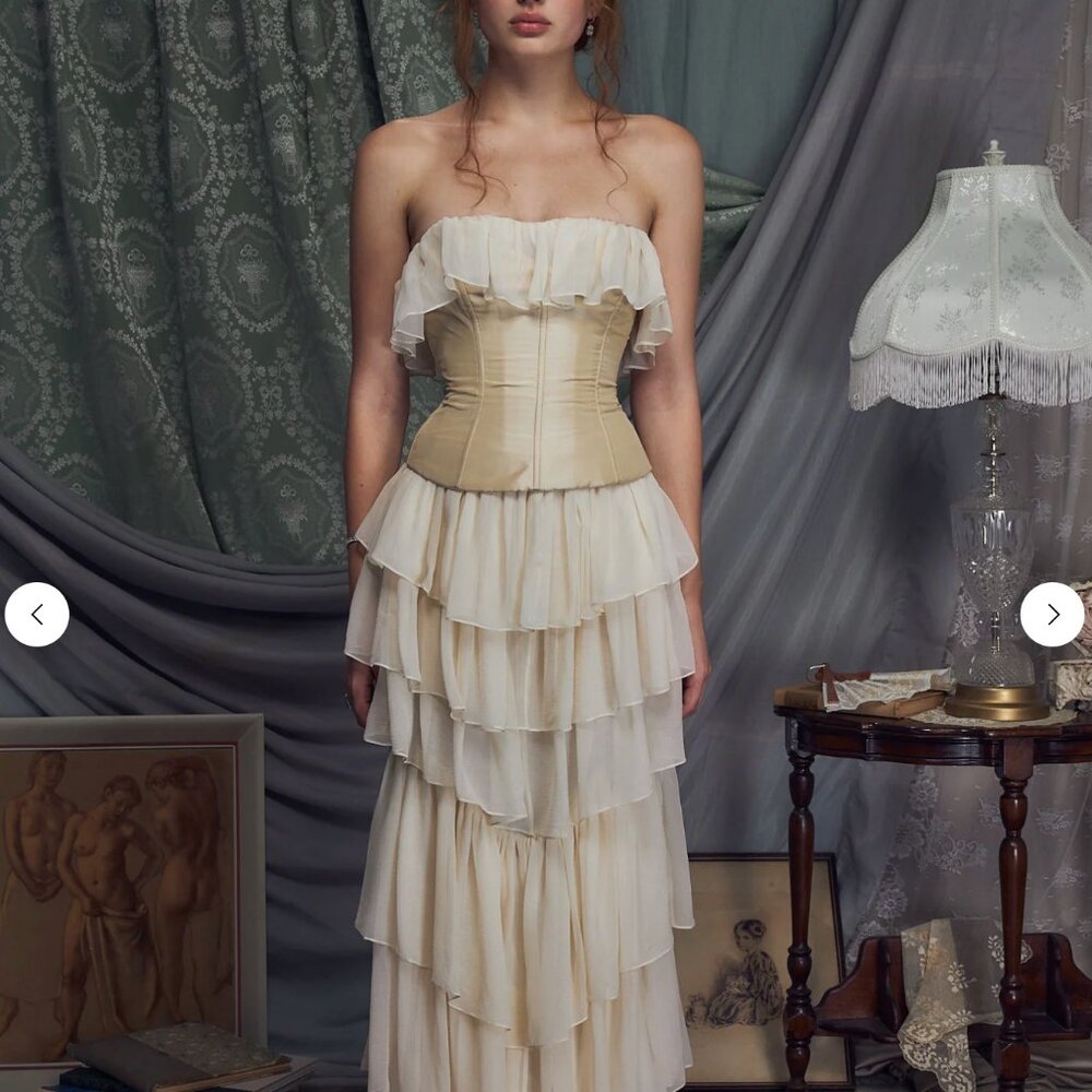 ISO MIRROR PALAIS Ballet Russes Gown